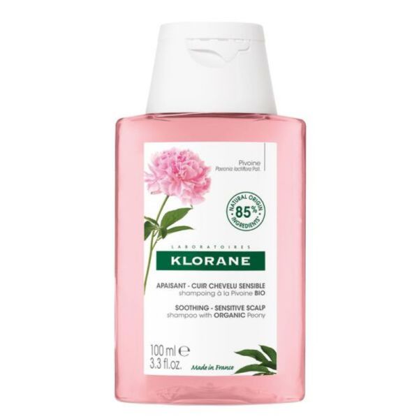 Klorane pivoine shampooing apaisant cuir chevelu sensible 200ml