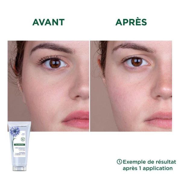Klorane Bleuet Bio Crème nettoyante démaquillante 200ml