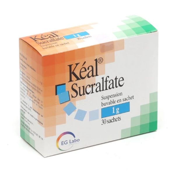 Keal 2g sucralfate Ulcère duodénal 14 sachets