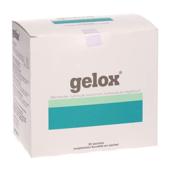 Gelox suspension buvable 30 Sachets