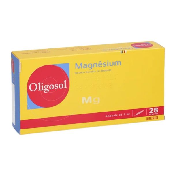 Oligosol Magnésium 28 Ampoules