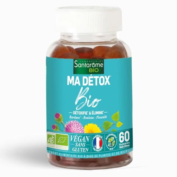 Santarome Ma Détox Bio Elimine & détoxifie 60 gummies