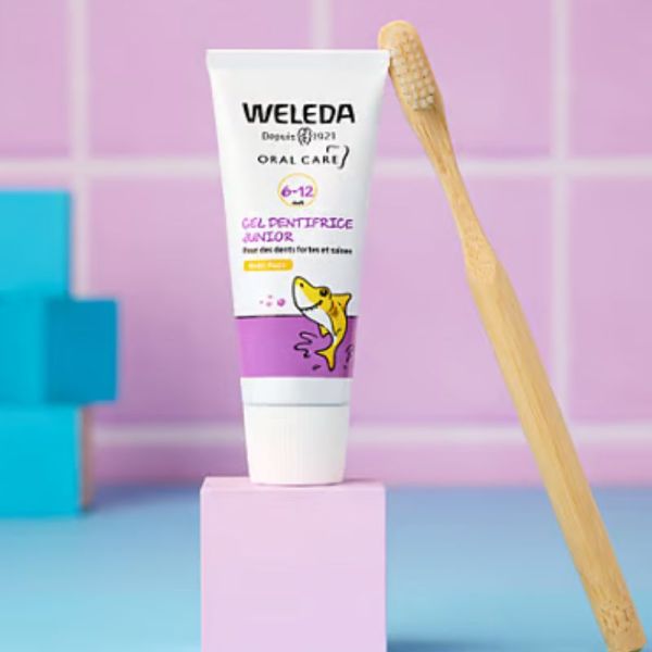 Weleda gel dentifrice Junior 6-12 ans 2x 50 ml