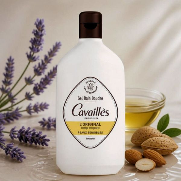 Cavaillès gel bain douche peaux sensibles l'Original 400ml