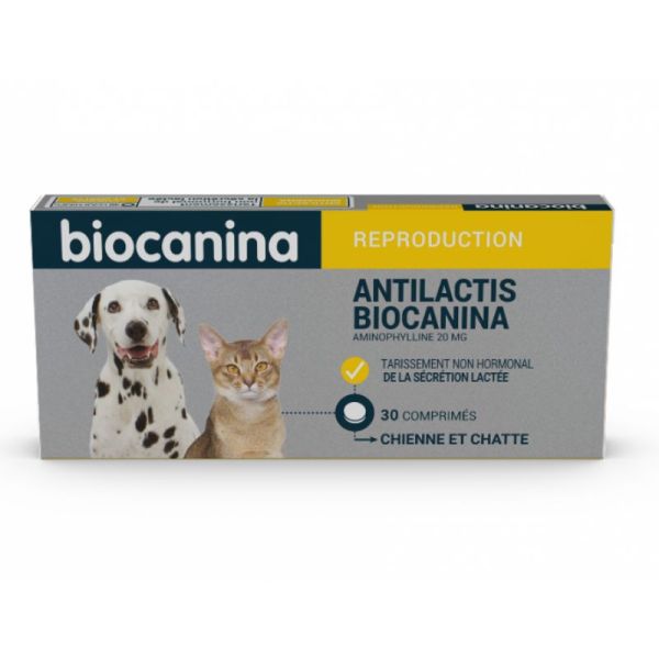 Biocanina Antilactis Chienne et Chatte Reproduction 30 comprimés