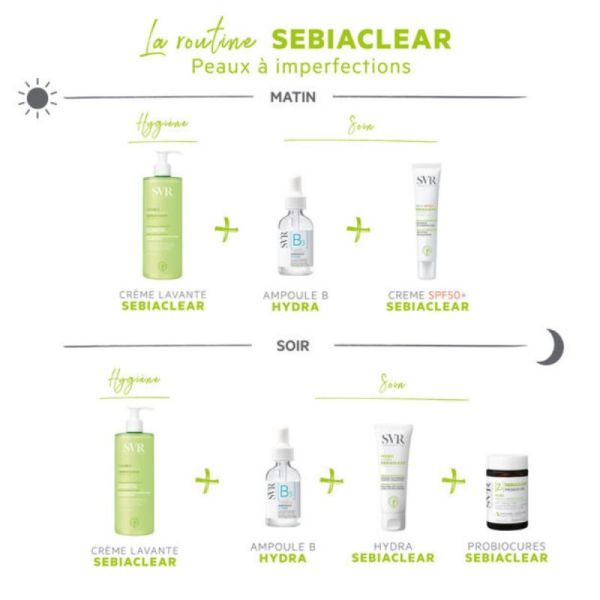 SVR Sebiaclear crème lavante 400ml