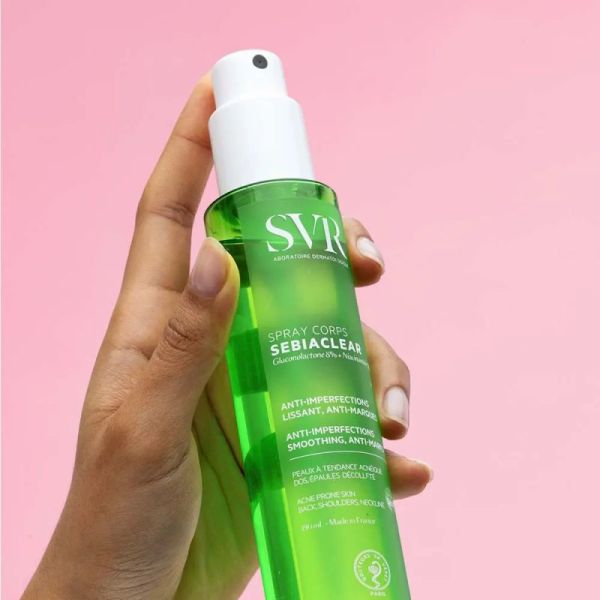 SVR Sebiaclear spray lissant corps anti-imperfections 150ml