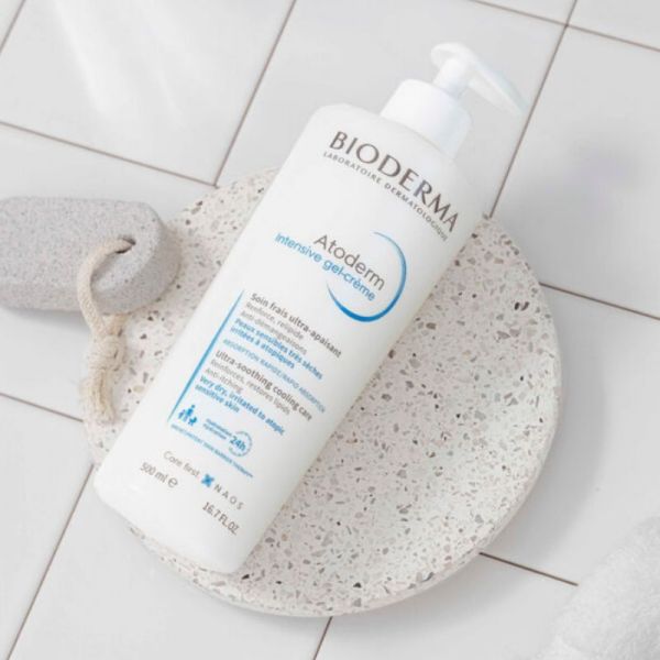 Bioderma Atoderm Intensive gel crème soin frais ultra apaisant 500ml