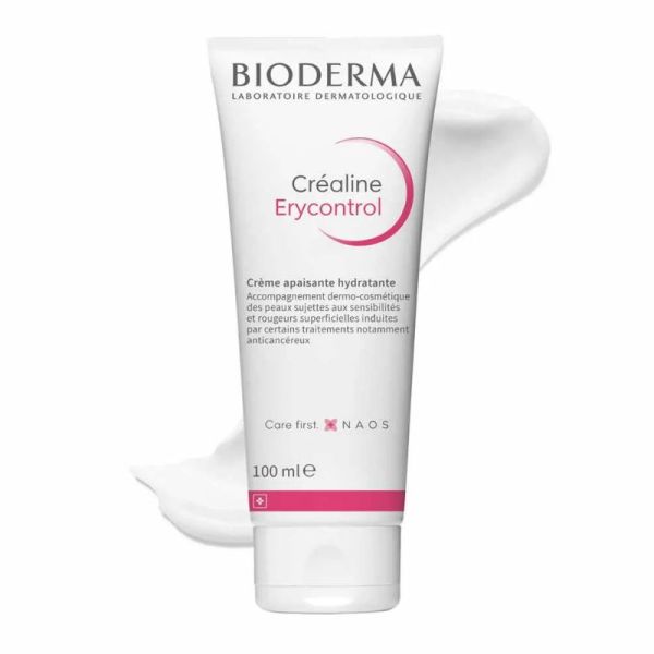 Bioderma Crealine Erycontrol crème apaisante visage peaux fragilisées 100ml