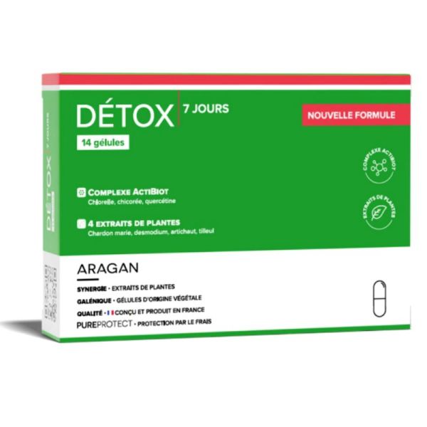 Aragan Detox 7 Jours 14 gélules