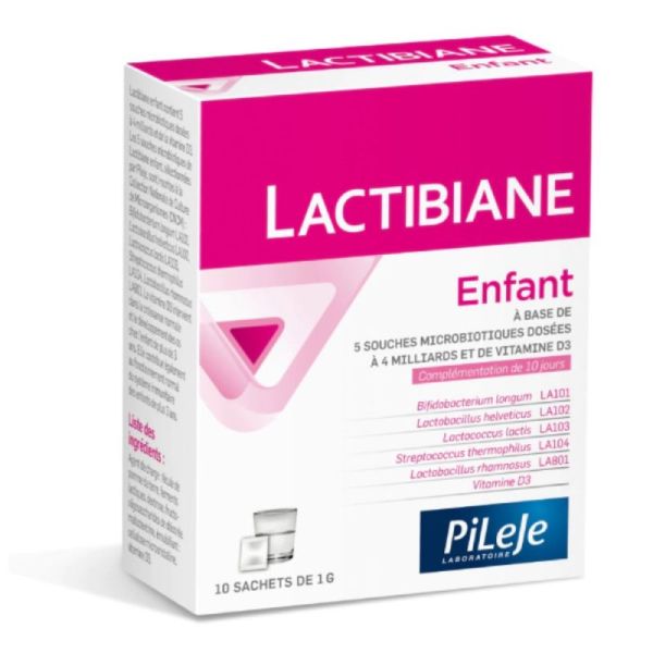 Pileje Lactibiane Réflexe Enfant 10 sachets