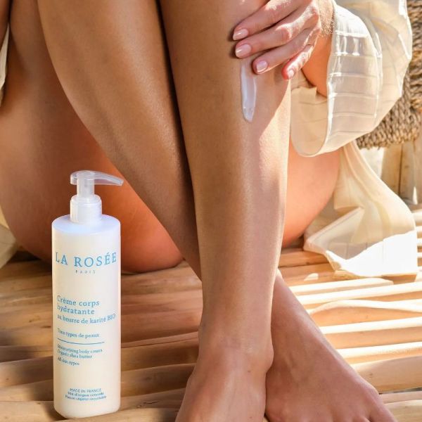 La Rosée crème hydratante corps beurre karité bio 400ml