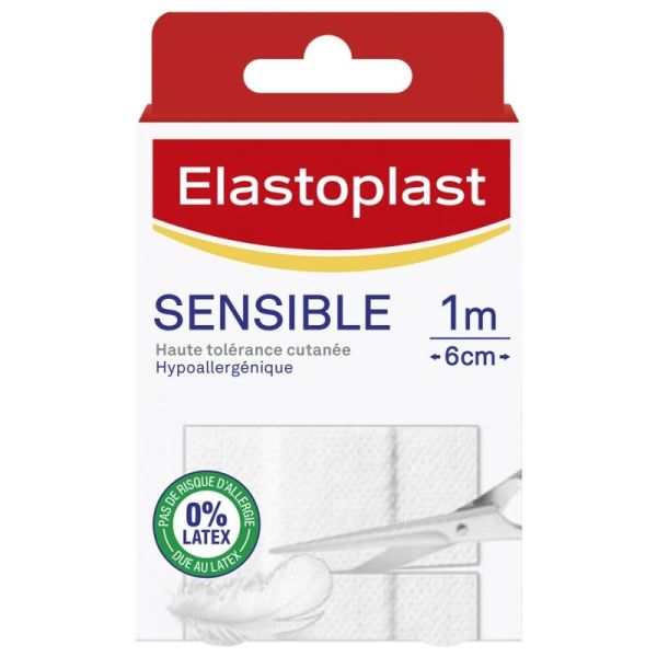 Elastoplast Pansement Sensible 1 m x 6 cm