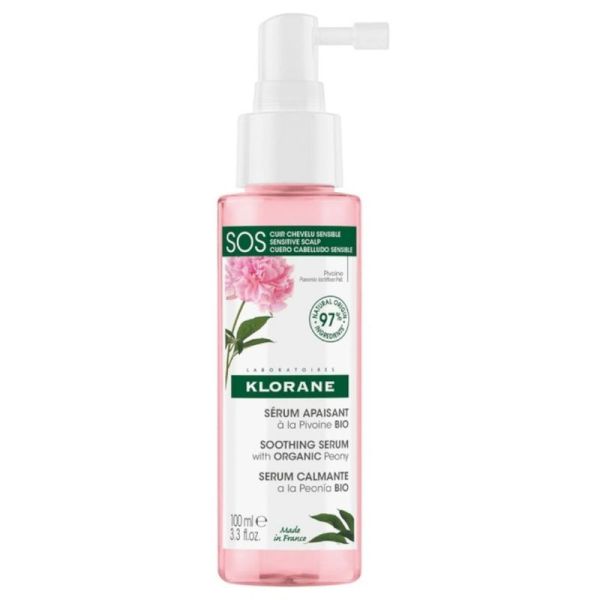Klorane Pivoine sérum apaisant 100 ml