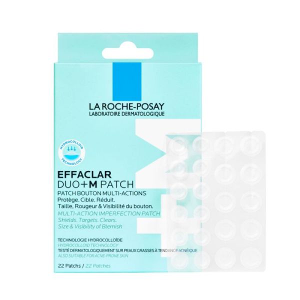 Roche Posay Effaclar Duo+M bouton multi-actions 22 patchs