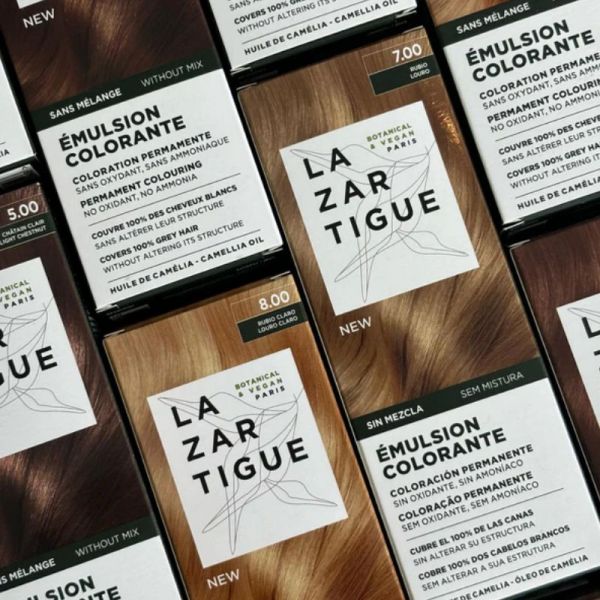 Lazartigue Émulsion Colorante 5.00 Châtain Clair 60ml