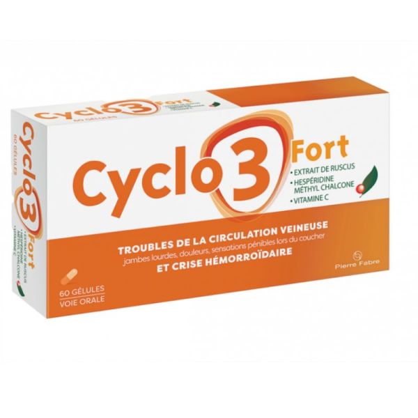 Cyclo 3 fort 60 gélules