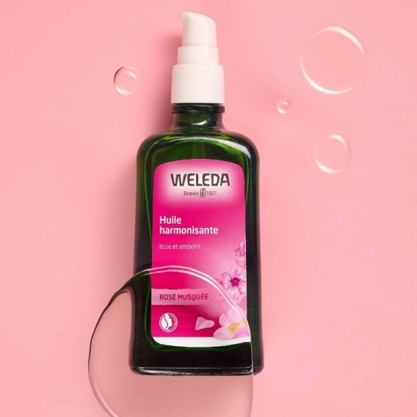 Weleda huile harmonisante à la rose musquée 100ml