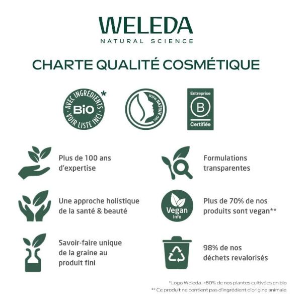 Weleda huile harmonisante à la rose musquée 100ml