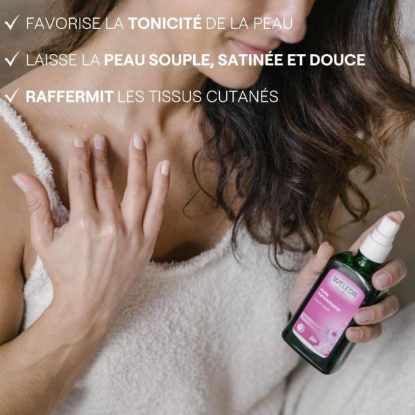 Weleda huile harmonisante à la rose musquée 100ml