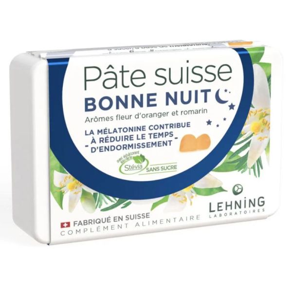 Lehning Pâte Suisse Bonne Nuit 40 gommes