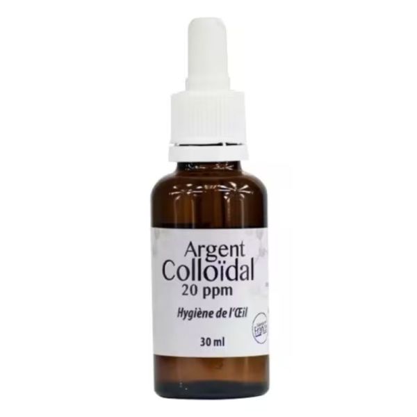 Dr Theiss lotion pour les yeux argent colloïdal 20PPM 30ml
