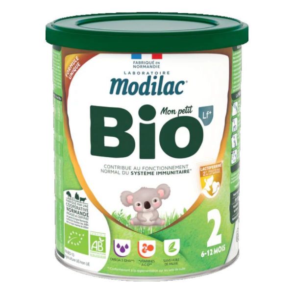 Modilac Bio lait 2ème âge 6 à 12 mois 800g