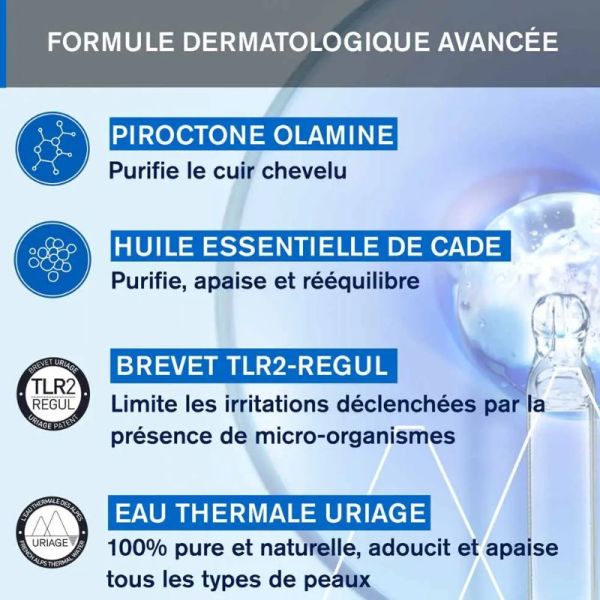 Uriage D.S lotion antipelliculaire régulatrice 100ml