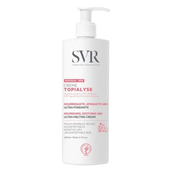 Svr Topialyse crème nourrissante apaisante 48h 400ml