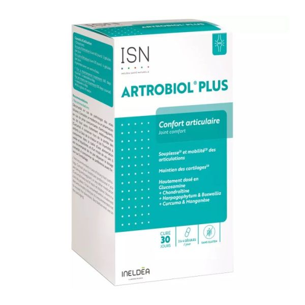 Ineldea Artrobiol Plus confort articulaire 120 gélules