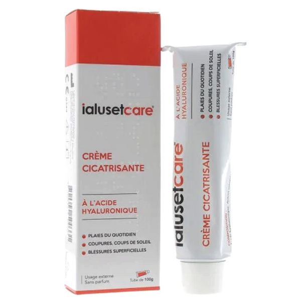 IBSA Ialuset Care crème cicatrisante à l'acide hyaluronique 100 g