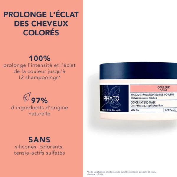 Phyto Couleur Masque prolongateur de couleur 200ml
