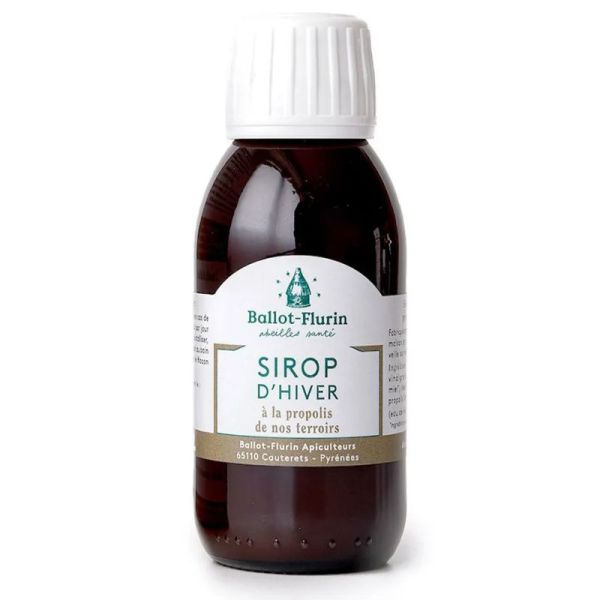 Ballot-Flurin sirop d'hiver à la propolis Bio 100ml