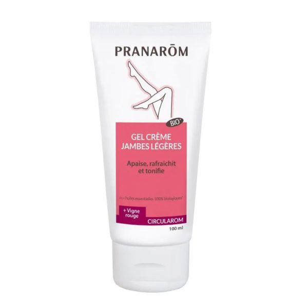 Pranarôm Circularom gel crème jambes légères bio 100ml