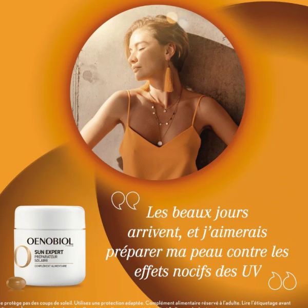 Oenobiol Sun Expert préparation solaire accélérée 30 capsules