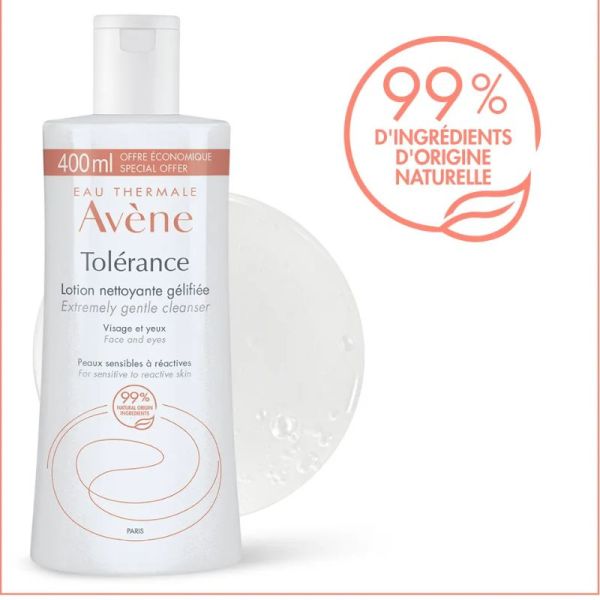 Avène Tolérance Control lotion nettoyante gélifiée 400ml