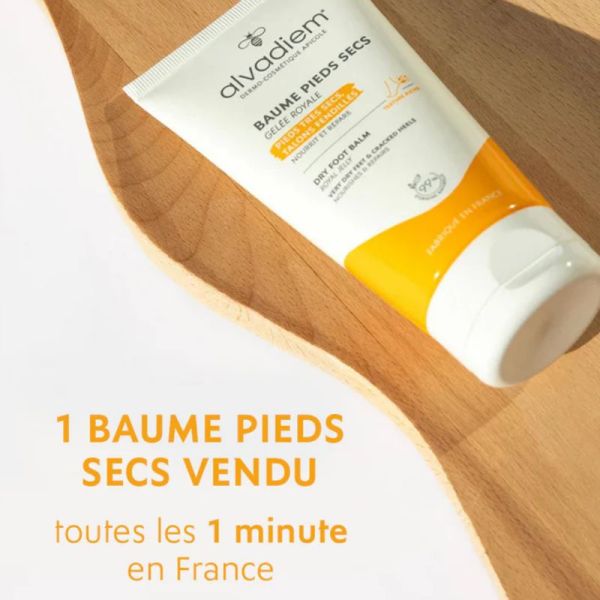 Alvadiem baume pieds secs à la gelée royale 150ml