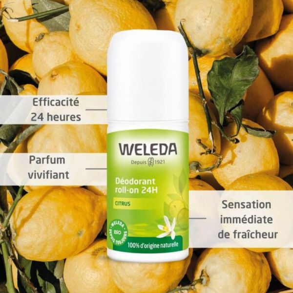 Weleda déodorant Citrus roll-on 50ml