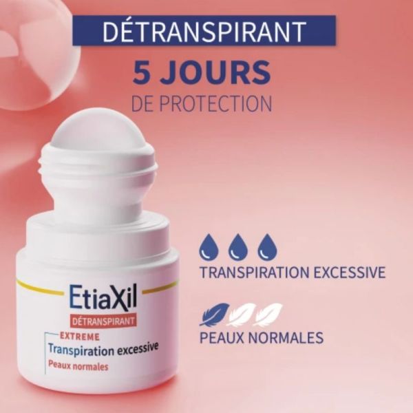 Etiaxil Détranspirant déodorant pieds & mains peaux nomales 100ml