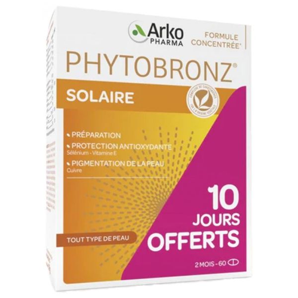 Phytobronz 60 Capsules dont 10 Capsules Offertes