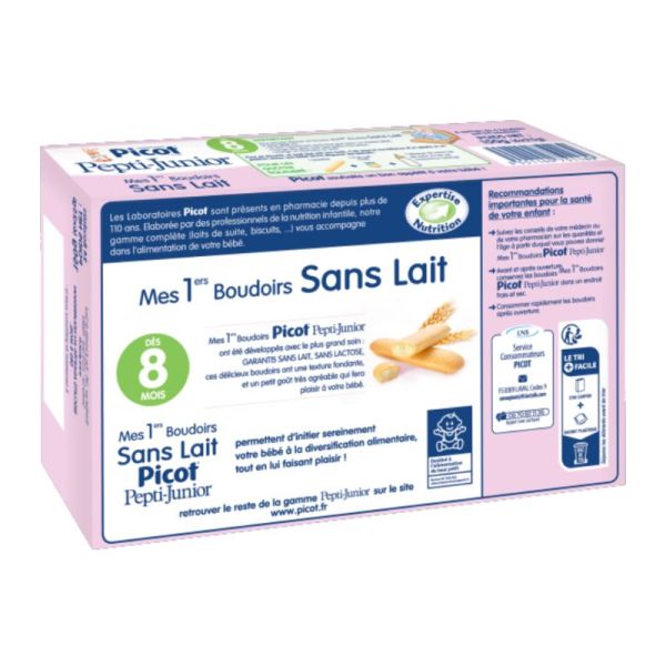 Picot Mes 1ers boudoirs sans lait dés 8 mois 6 sachets de 4 boudoirs
