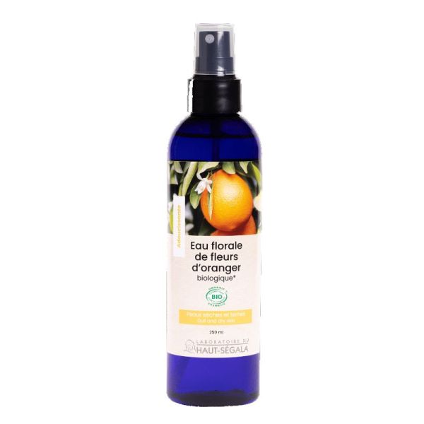 Haut-Ségala Eau Florale de Fleurs d'Oranger Bio 250 ml