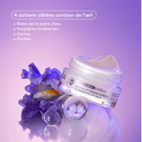 Patyka âge global suprême baume lift regard 15ml