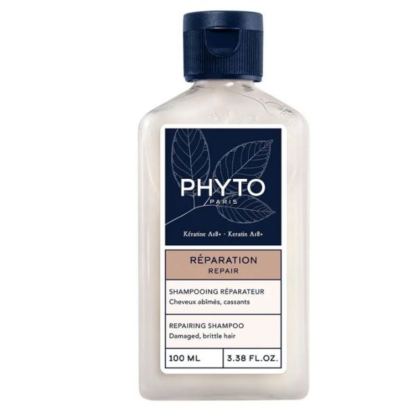 Phyto Réparation shampooing cheveux abîmés, cassants 100ml