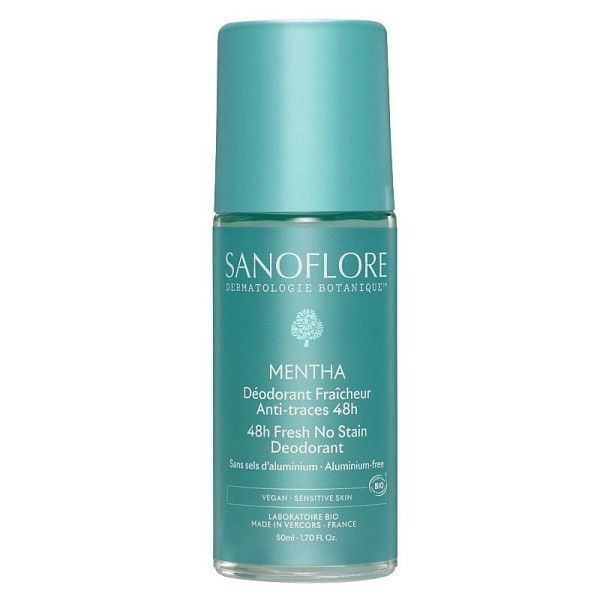 Sanoflore 48h Mentha déo roll-on 50ml