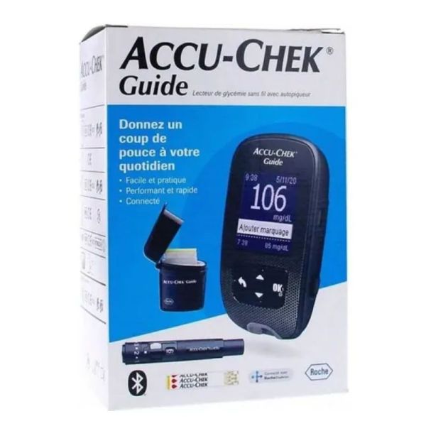 Accu-Chek Guide lecteur de glycémie Kit complet