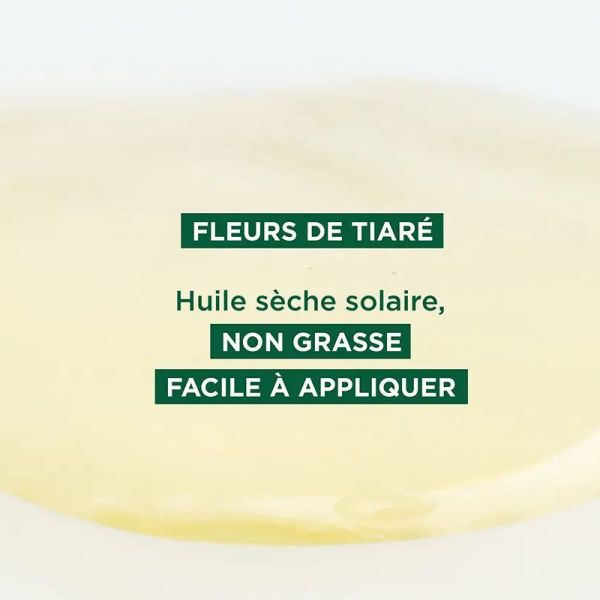 Klorane Monoi et Tamanu Bio nuile sèche SPF30 200ml