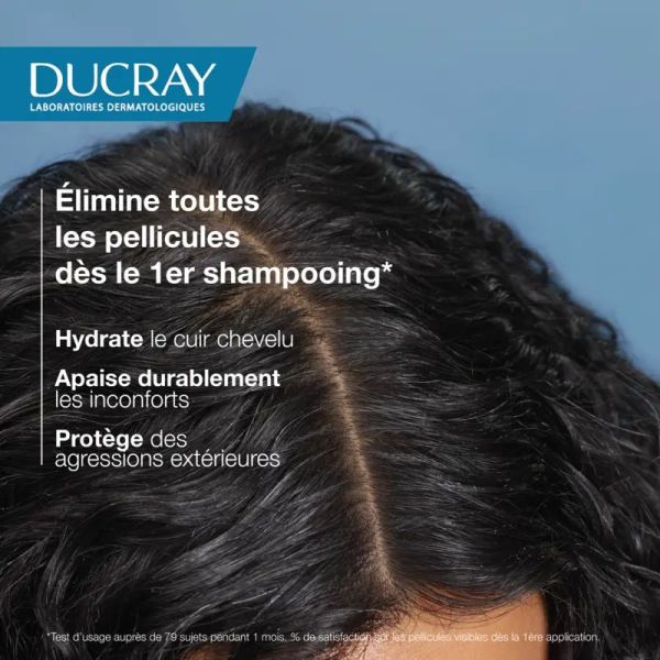 Ducray Kelual Squanorm shampoing traitant pellicules sèches 200ml