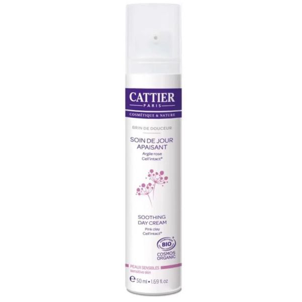 Cattier Brin de douceur soin de jour apaisant Bio 50 ml