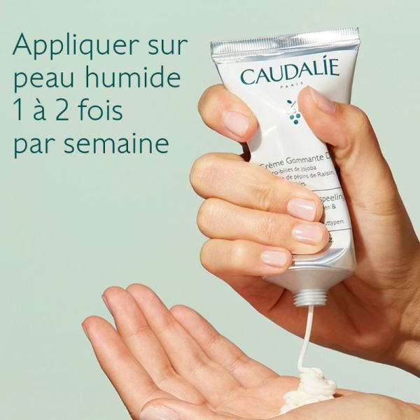 Caudalie  Vinoclean crème gommante douce aux micro billes de jojoba 75 ml